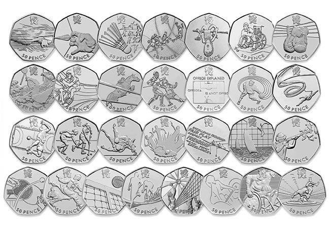 collectable 50p and their value