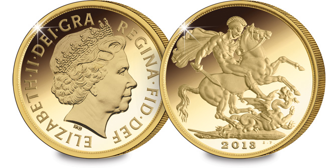 2013 United Kingdom Sovereign Unveiled – with the welcome return of St ...