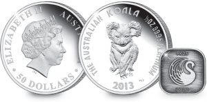 2013 aus koala platinum with mintmark 300x148 - 2013-Aus-Koala-Platinum-with-mintmark