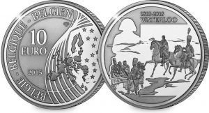 225k coin 300x162 - 2015 Belgium Battle of Waterloo 10 Euro Coin