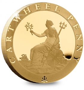 Why these 9 gold coins tell a story that changed the world… EIC 2019 Empire Collection Cartwheel Penny 280x300 - Why these 9 gold coins tell a story that changed the world…