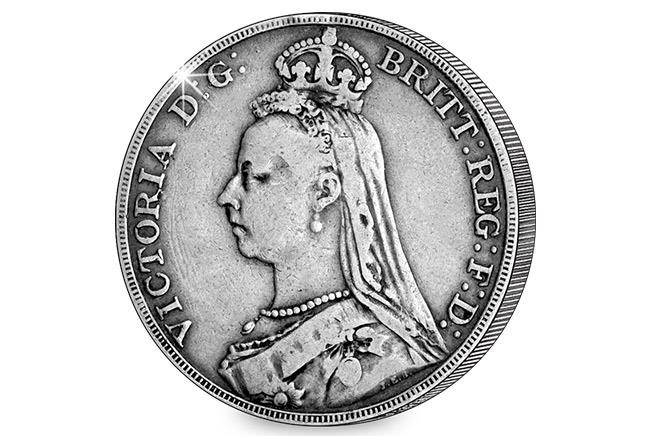 Secrets, controversy and death – Queen Victoria on coins Jubilee Head 1887 Queen Victoria Crown 1 - Secrets, controversy and death – Queen Victoria on coins