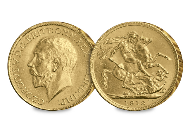 1918 George V Sovereign obverse reverse - What makes the 1918 Sovereign so significant?