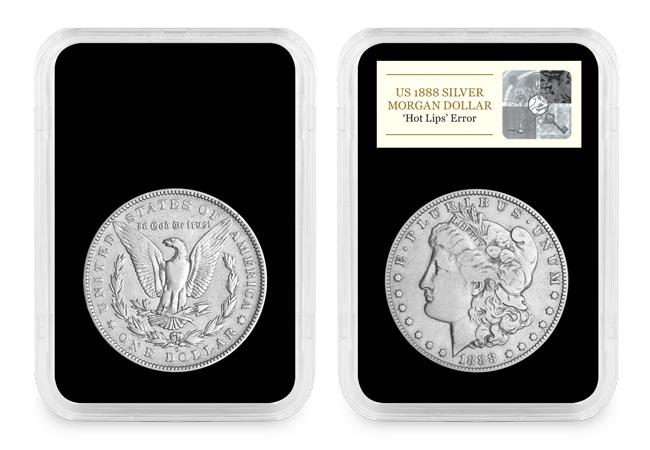 Silver Morgan Dollar Hot Lips Slab - Dissecting a Design: The best named coin you can find?
