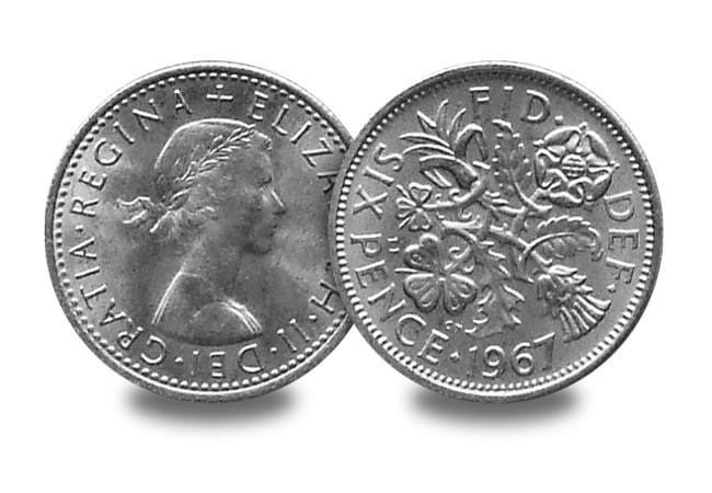 The day that changed UK coinage forever 1967 last sixpence - The day that changed UK coinage forever