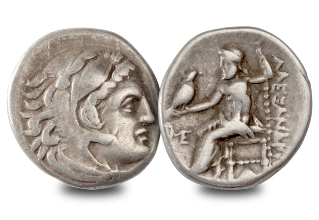 Murder, battles and building an empire – The coins of Alexander the Great Alexander the Great Drachm obverse reverse - Murder, battles and building an empire – The coins of Alexander the Great