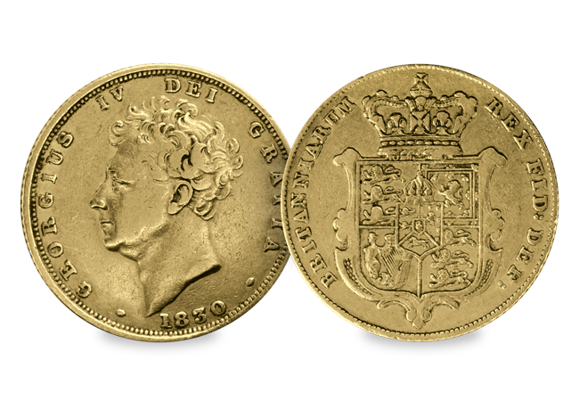 Britain’s most expensive coin 1830 george iv barehead sovereign mt - Britain’s most expensive coin