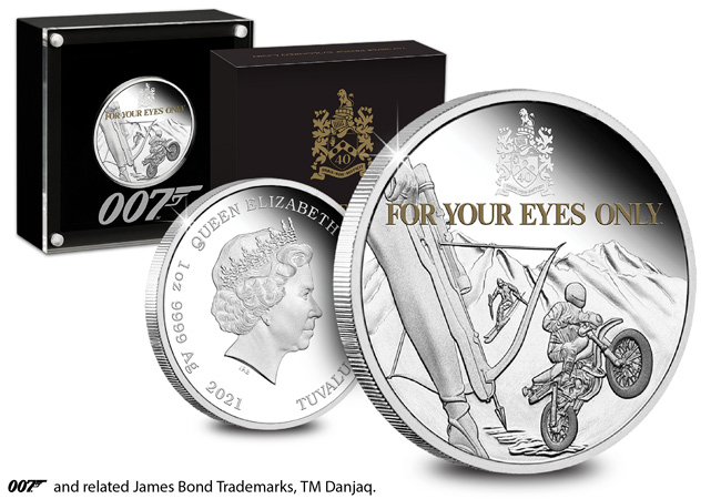 Perth For Your Eyes Only Silver 1oz Coin - Dissecting a Design: The coin with James Bond’s seal of approval?