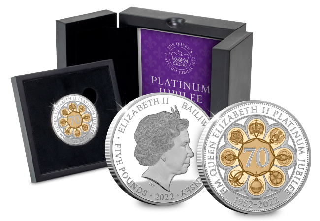 2022 Guernsey Platinum Jubilee Silver Proof Full Selective Gold Plate - The Platinum Jubilee and the never-ending SELL OUTs