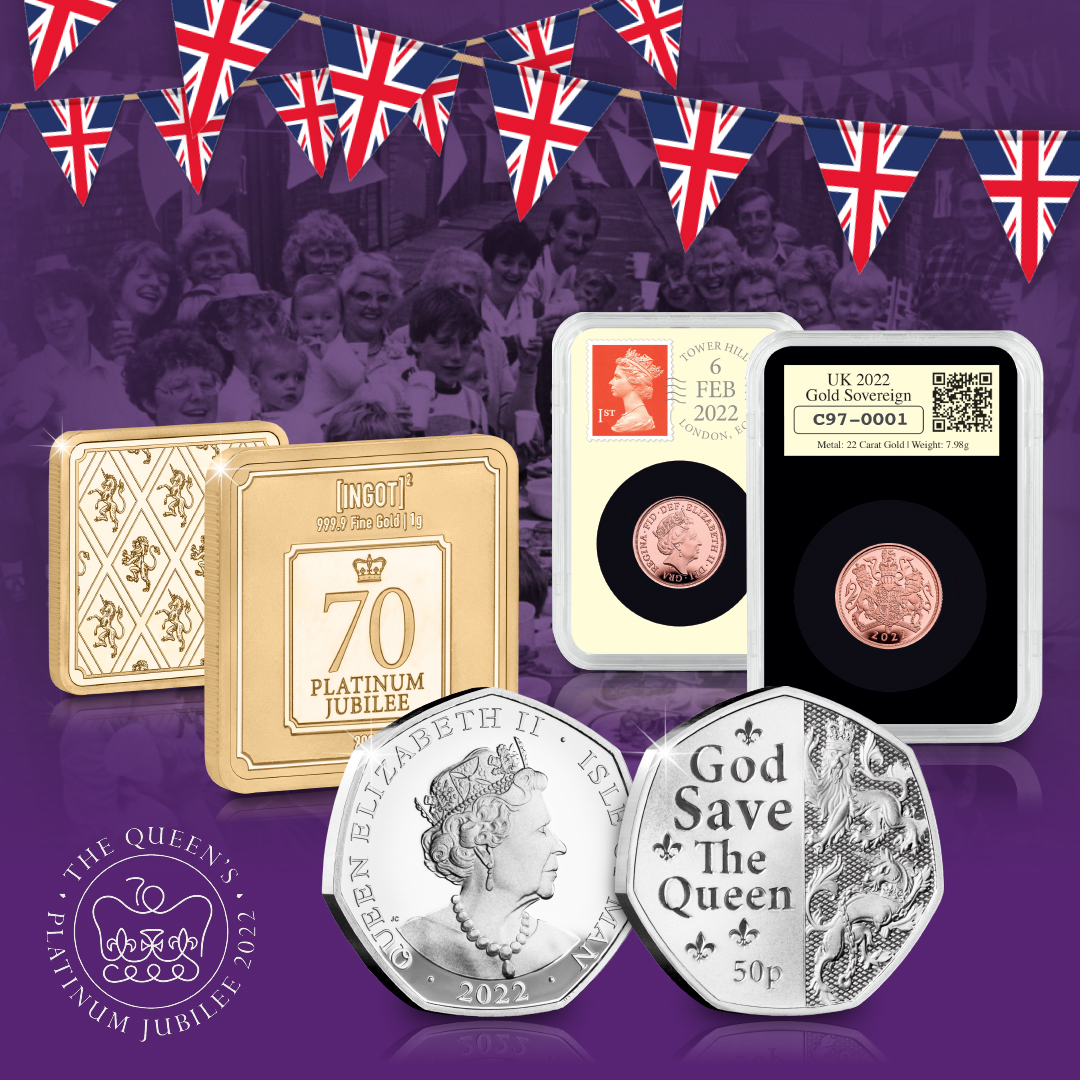 CPM Platinum platinum Jubilee range social image 1 - Royal Jubilees – the pinnacle of collecting events