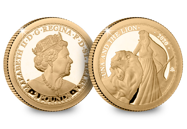 2020 St Helena Una and Lion 0.5g gold 2 coin both sides - The Expert Guide to Collecting Affordable Gold Commemoratives