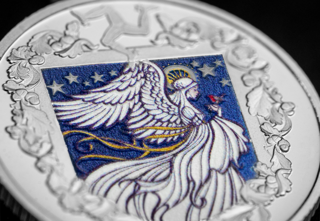 <strong>5 Reasons why this Sovereign is the most collectable Christmas coin</strong> Isle of Man 2022 Silver Christmas Sovereign Product Images Reverse Close Up - <strong>5 Reasons why this Sovereign is the most collectable Christmas coin</strong>