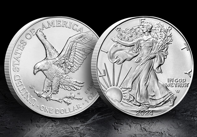 CPM US Eagle OBV REV 1 - Quick Guide: Silver Flagship Coins of the World, including the Silver Britannia