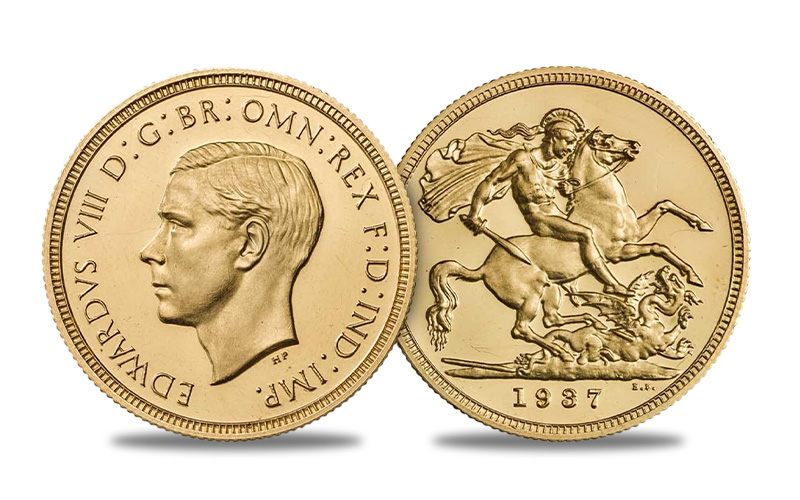 1937 Edward VIII Sovereign - The Rarest Coins in British History